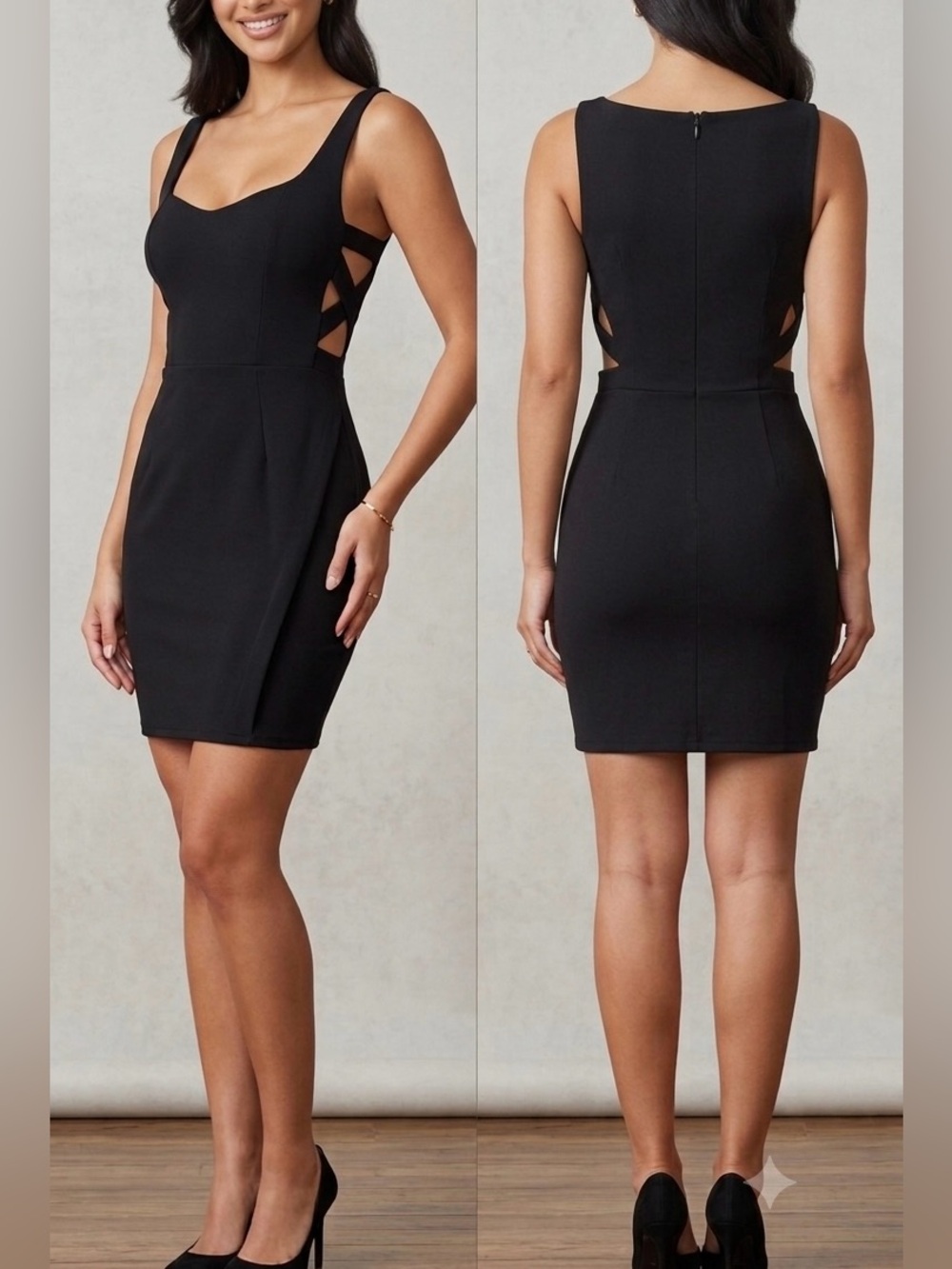 B Darlin Black Cocktail Dress